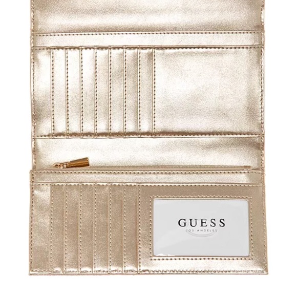 Guess wallet - color Forest green NWT - Picture 5 of 6